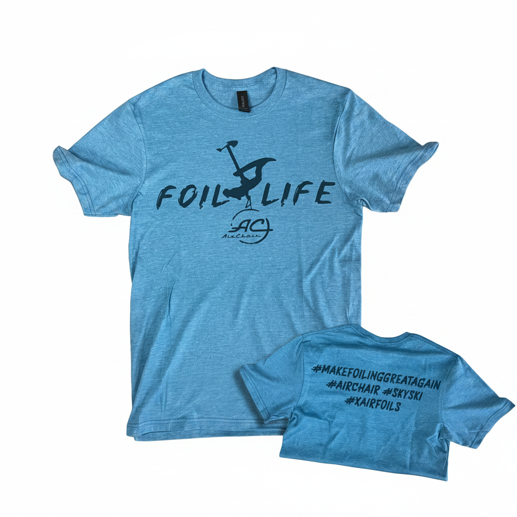 AirChair > Foil Life With Hashtags - Graphic Tee